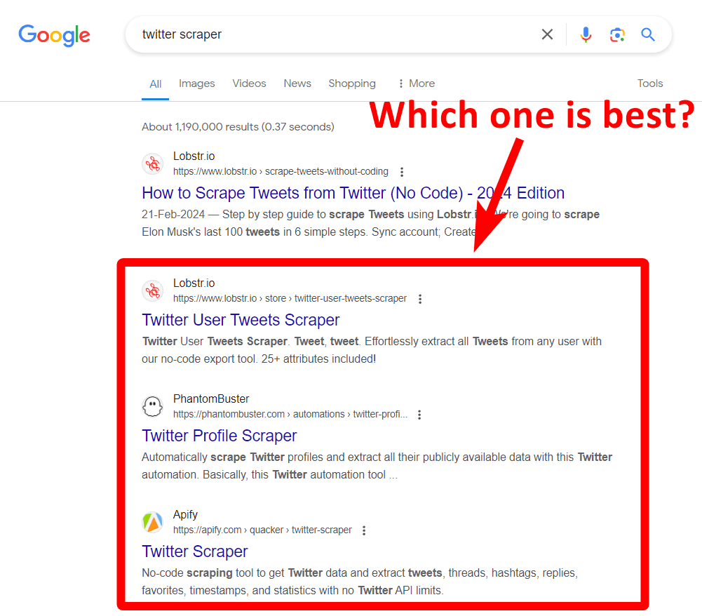 5 Best Twitter Scrapers of 2024 [No-Code Edition]