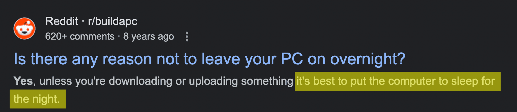 reddit quote is there any reason to leave your pc on overnight - image18.png