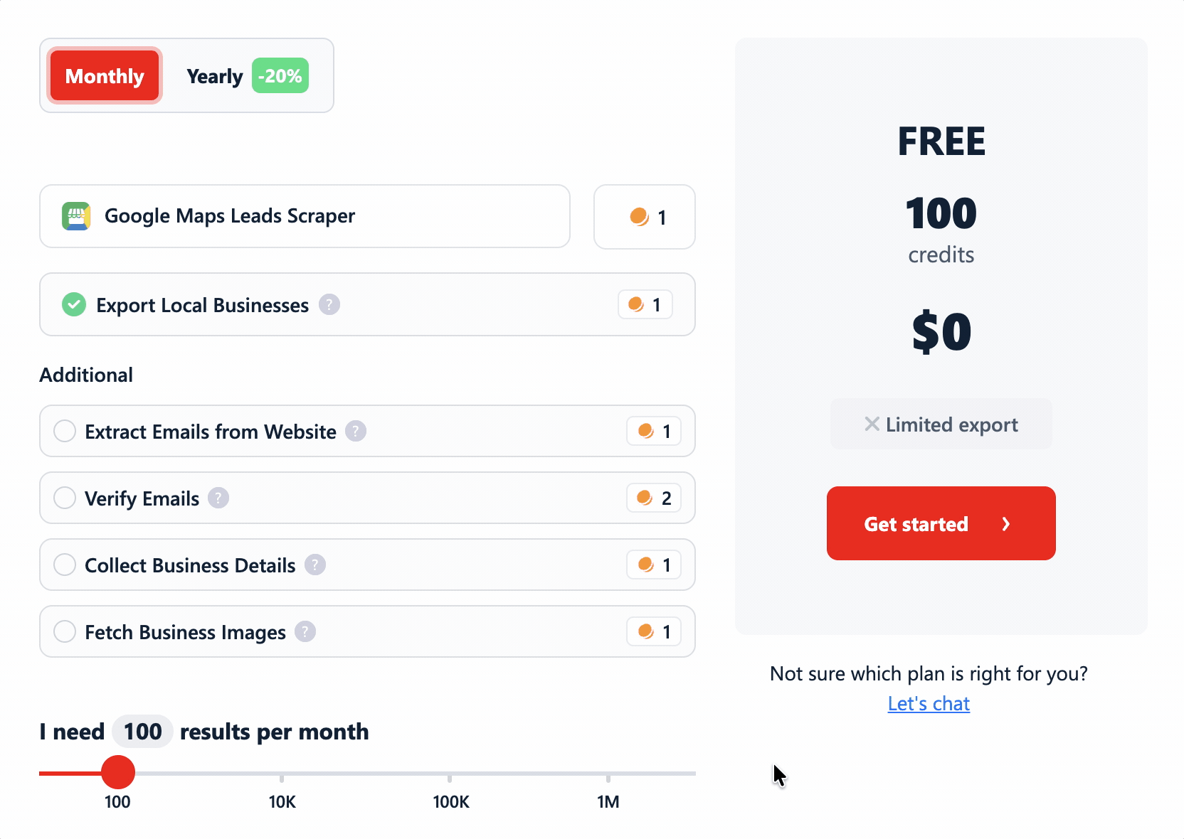 screenshot: add-on interface