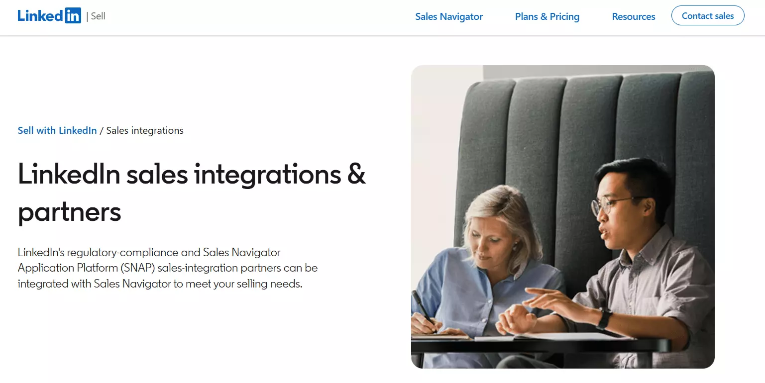 Does LinkedIn offer an official API for Sales Navigator leads?