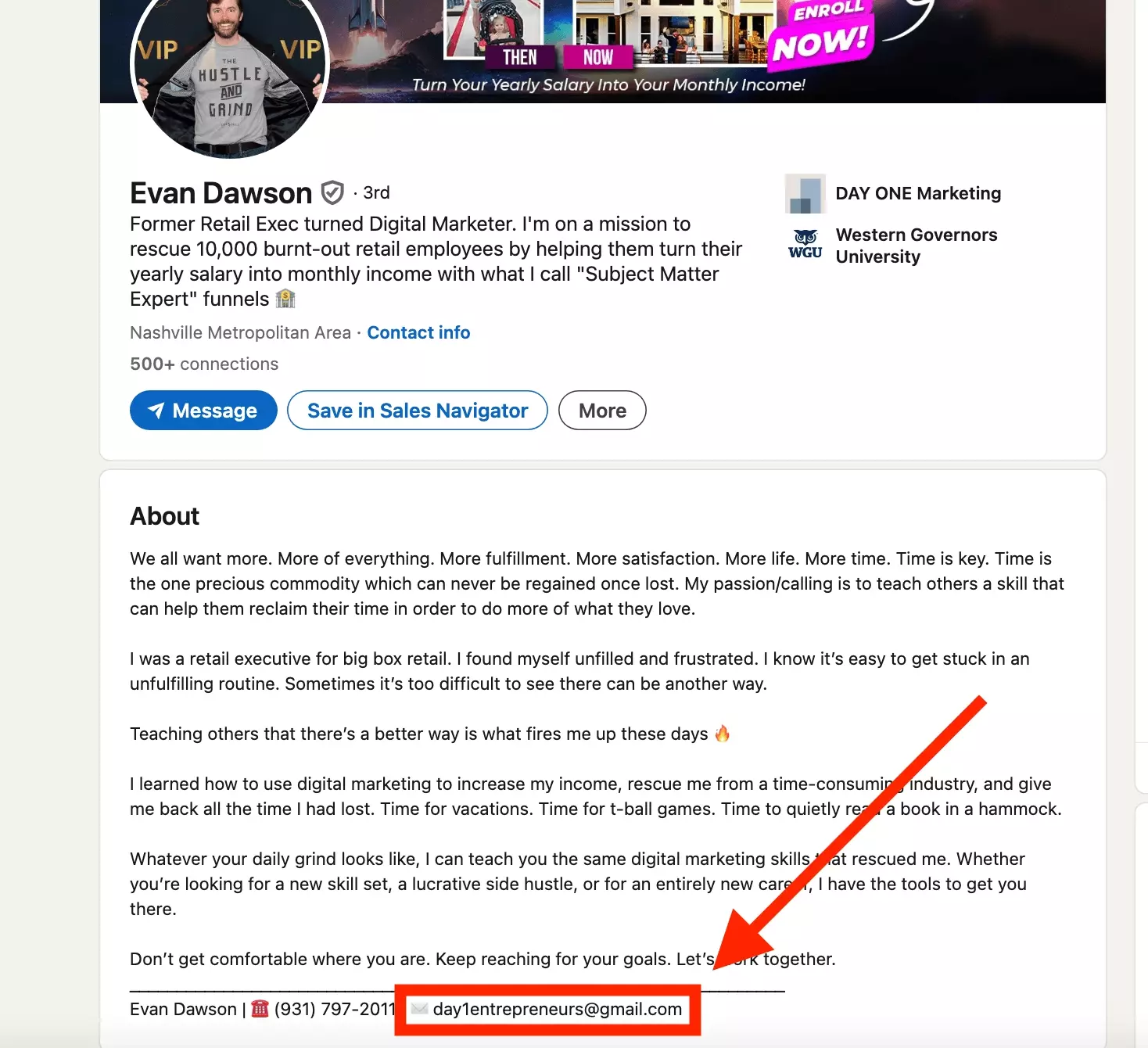 email in linkedin profile about section - image24.png
