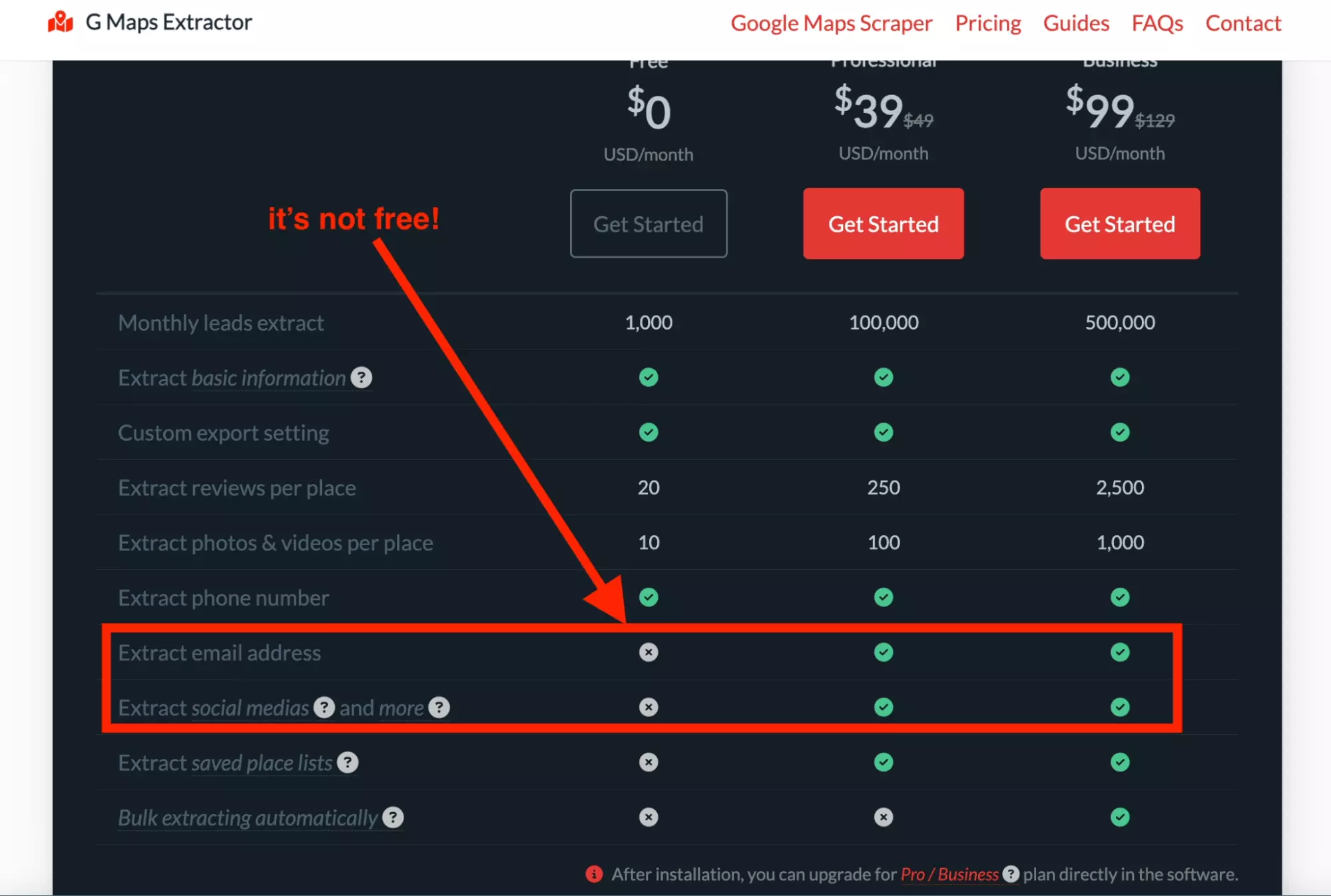 g maps extractor pricing email discovery - image23.png
