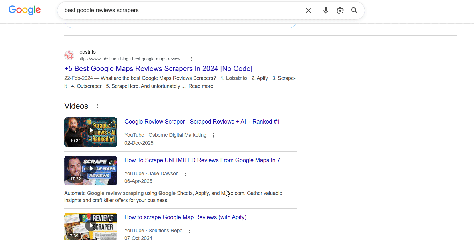 Researching Google reviews scraper pain points on Reddit and forums