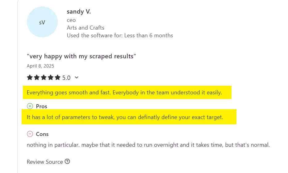 What do users say about Lobstr.io? - Ease of use image7