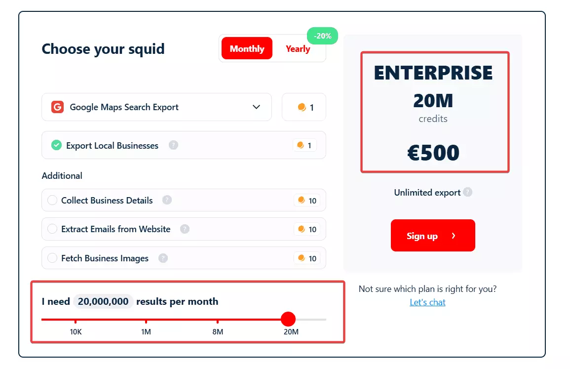 Best Phantombuster alternatives for web scraping - Pricing image14