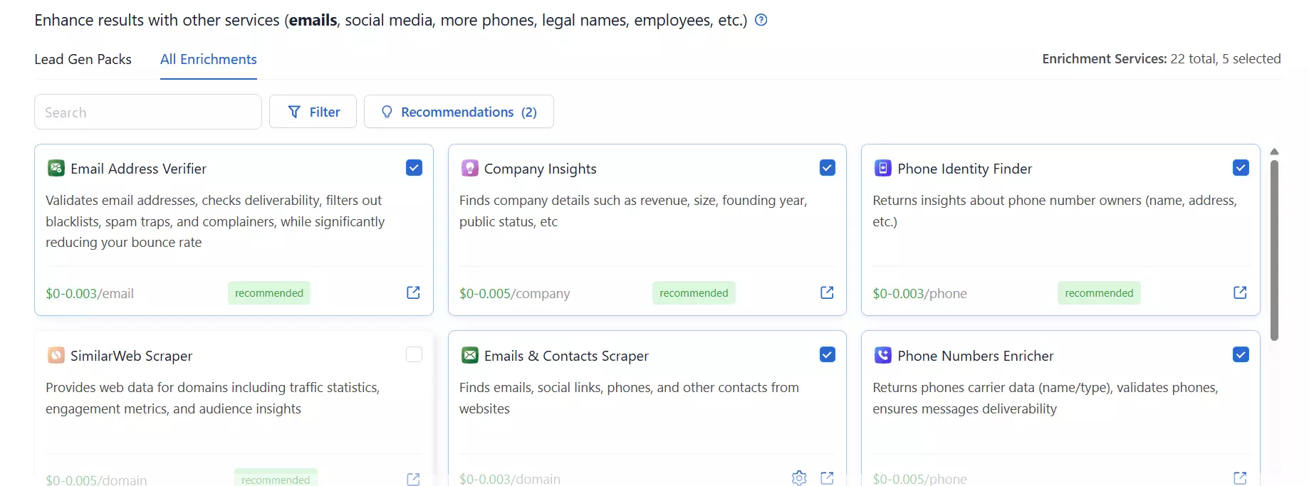 6 best Lobstr.io alternatives - What you’ll like about Outscraper image46