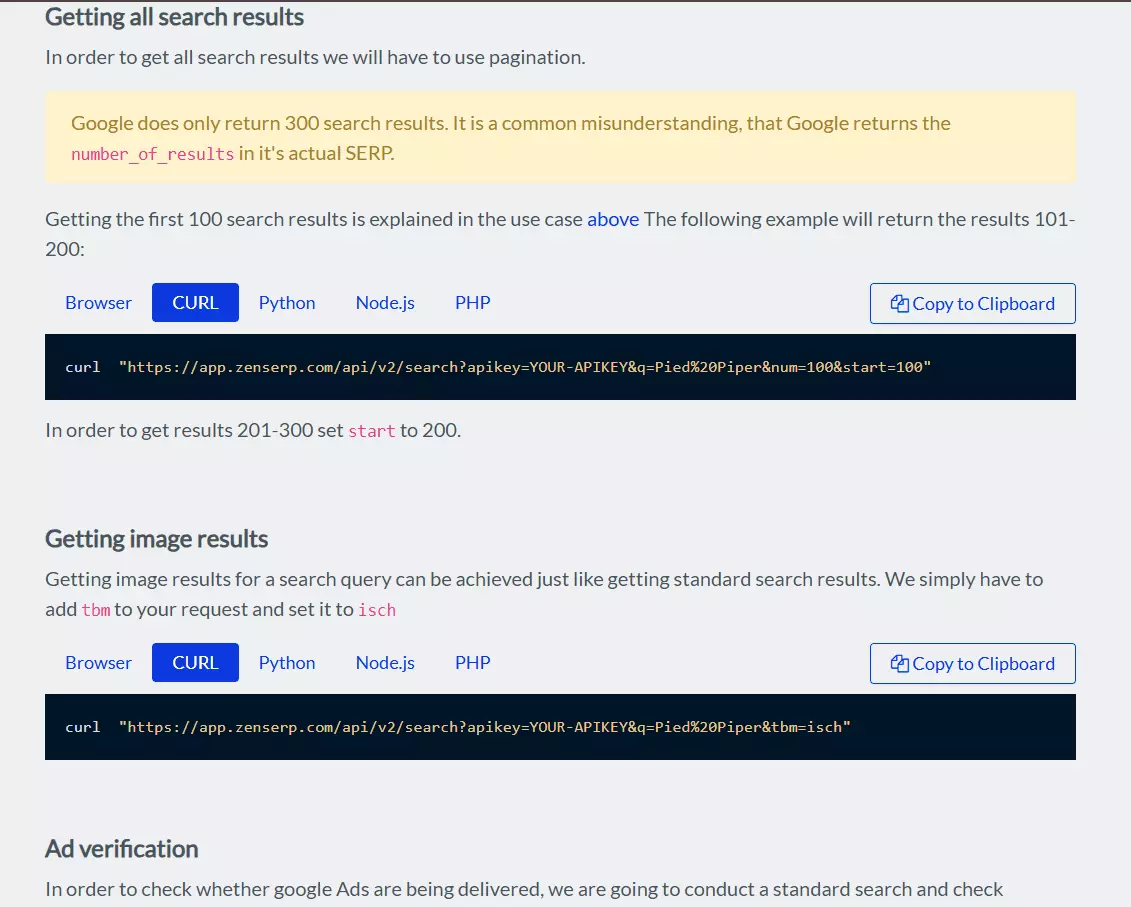 5 Best Google rank tracking APIs compared - Developer-friendliness image32