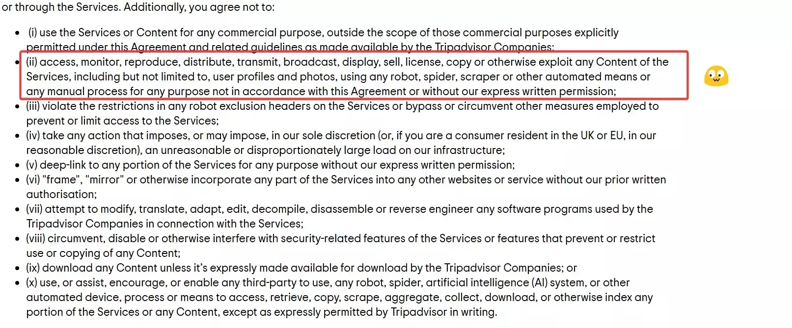 Is it legal to scrape TripAdvisor reviews? - Does TripAdvisor allow scraping?