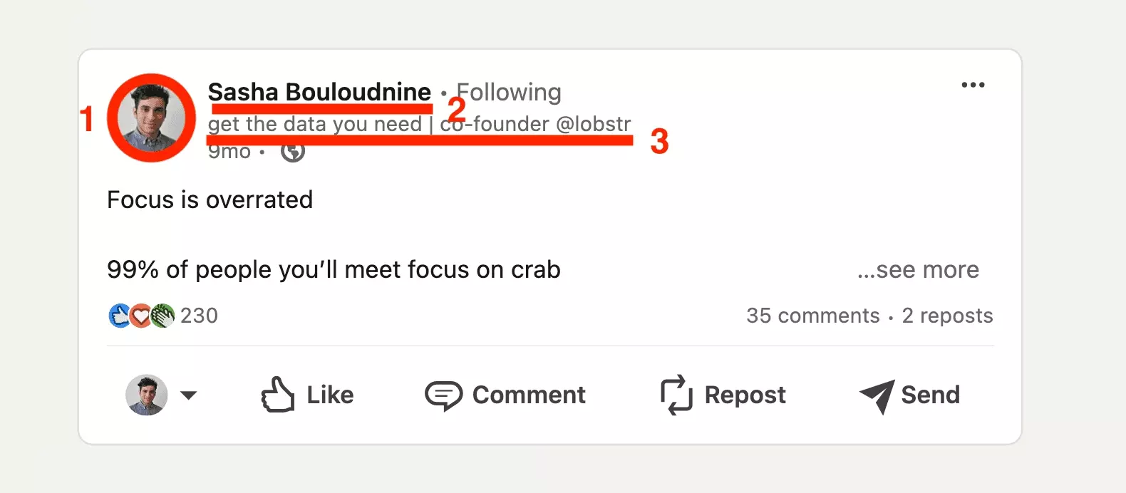 linkedin profile is important on linkedin post - image17.png