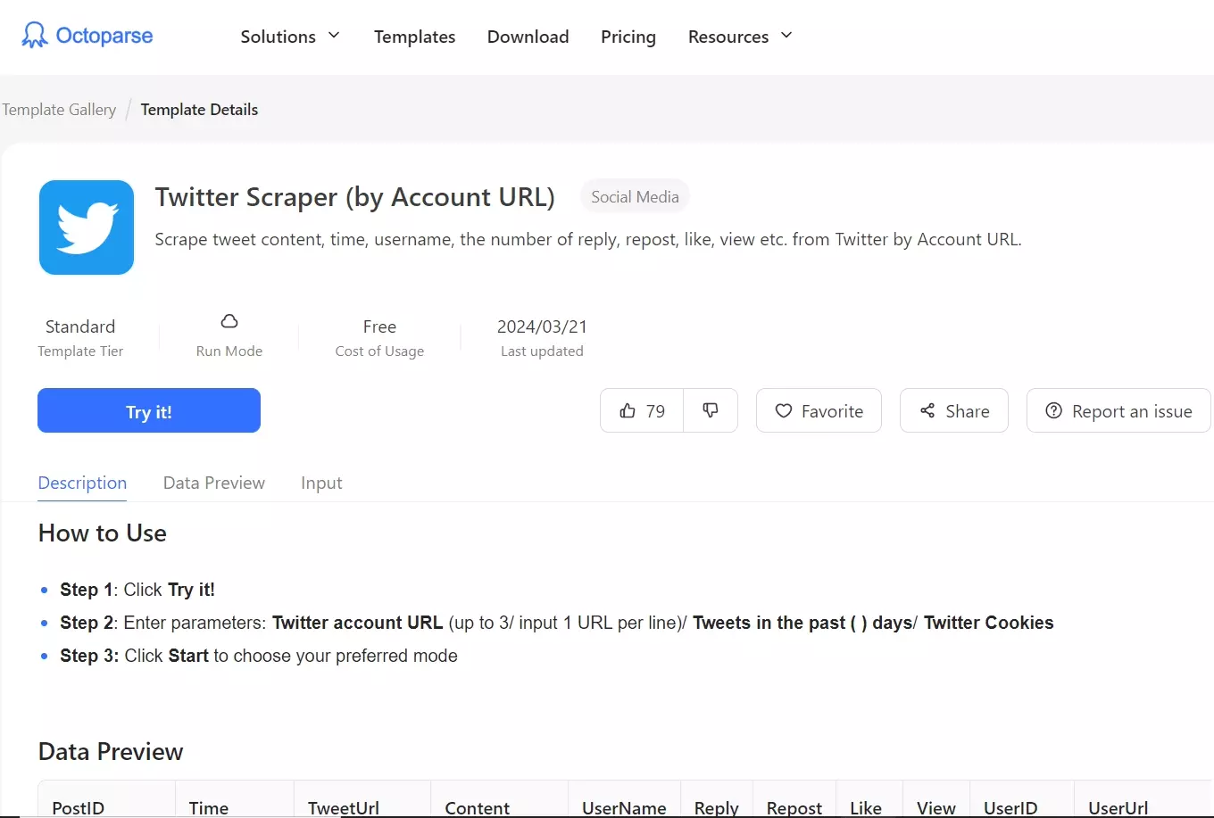 octoparse twitter scraper - image14.png