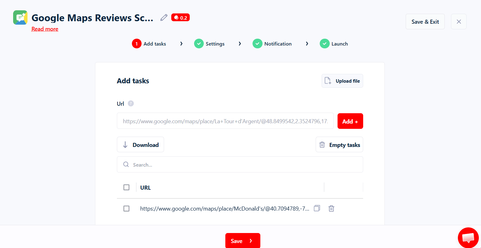 lobstr.io Squid setup wizard