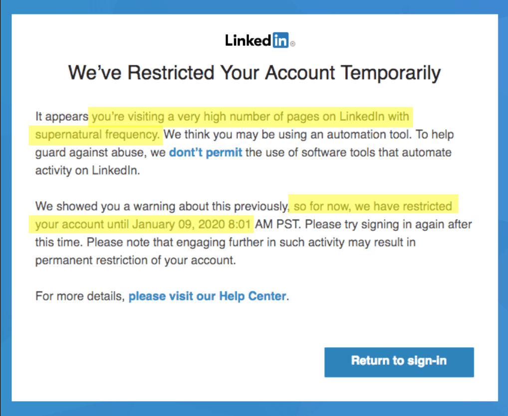 account banned linkedin due to surpernatural speed - image15.png